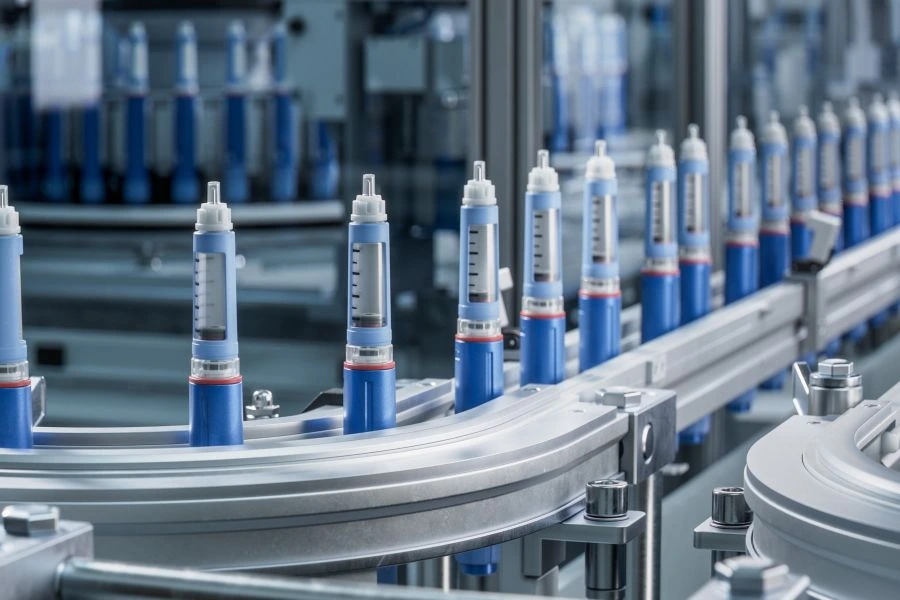 GLP-1 injections production line